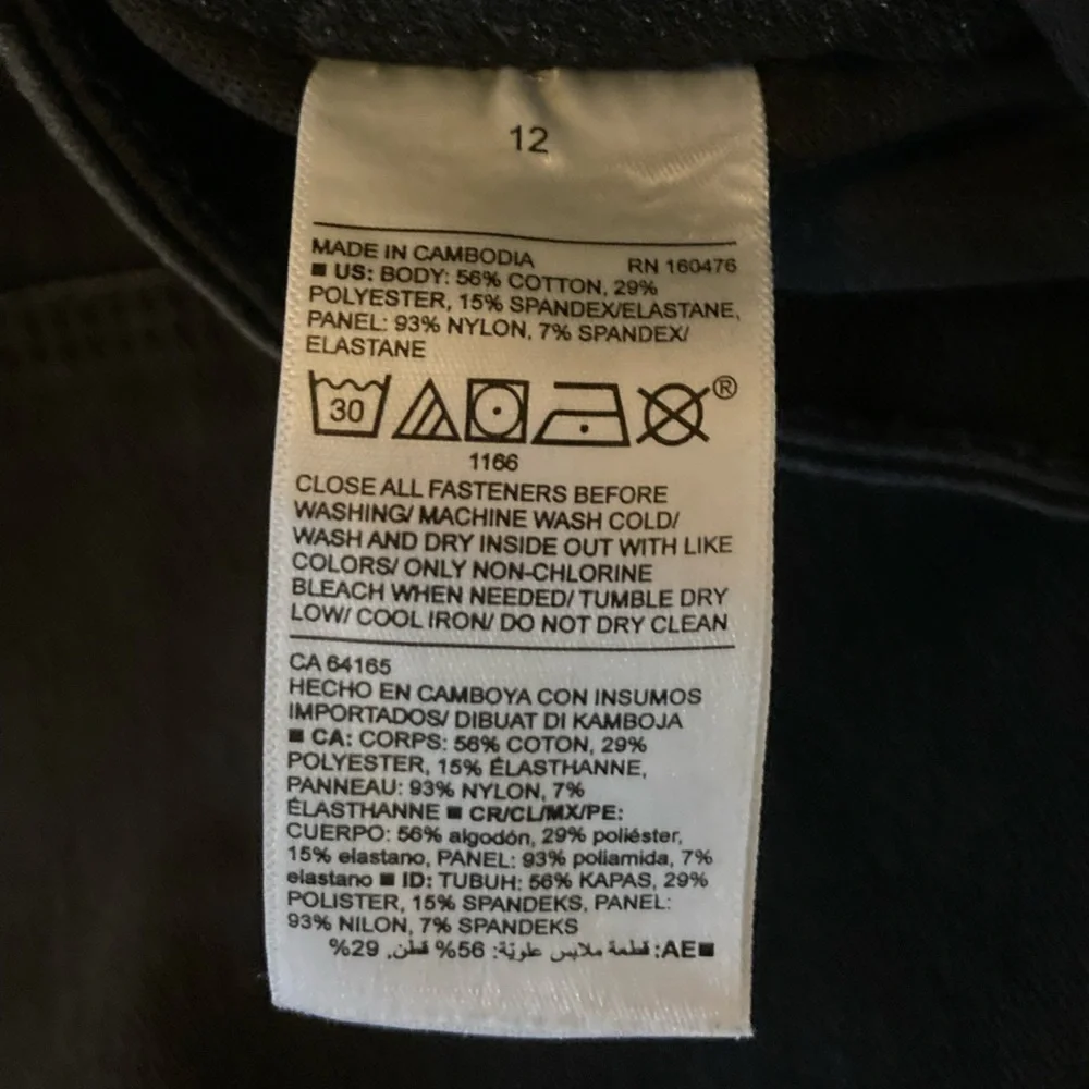 Motherhood Maternity Black Jeans